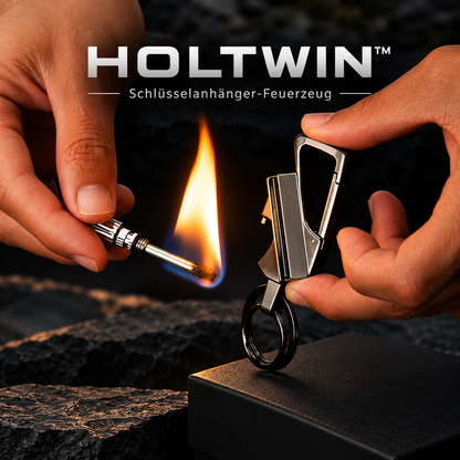 HOLTWIN™ – Nachfüllbares Schlüsselanhänger-Feuerzeug